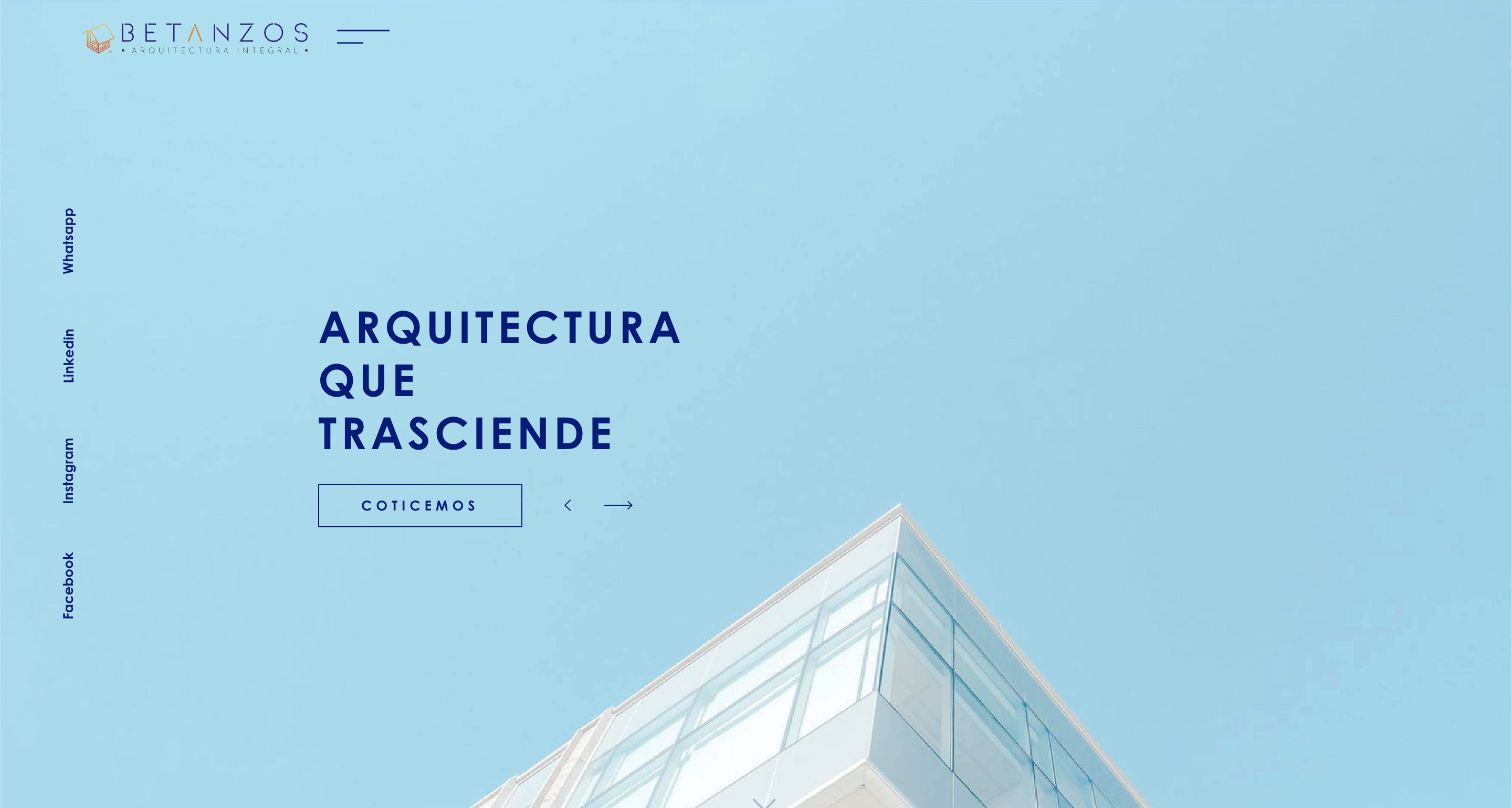 Website – Betanzos Arquitectura